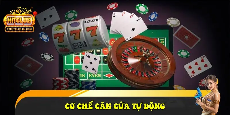 Cơ chế cân cửa tự động
