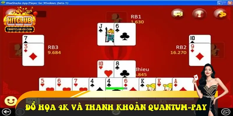 Đồ họa 4K và Thanh khoản Quantum-Pay